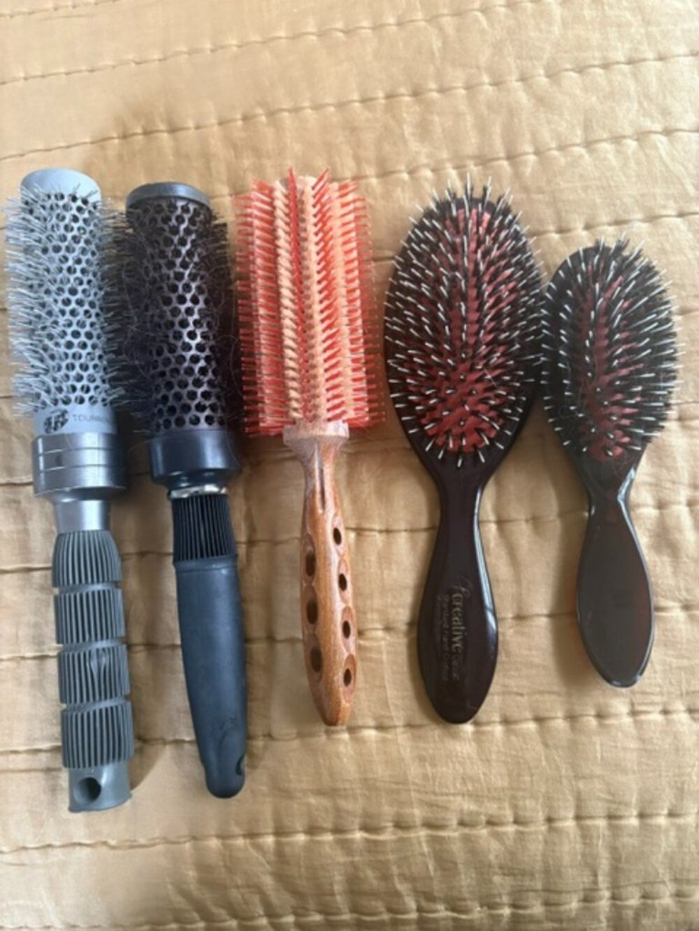 Hair Brushes (5) Assorted